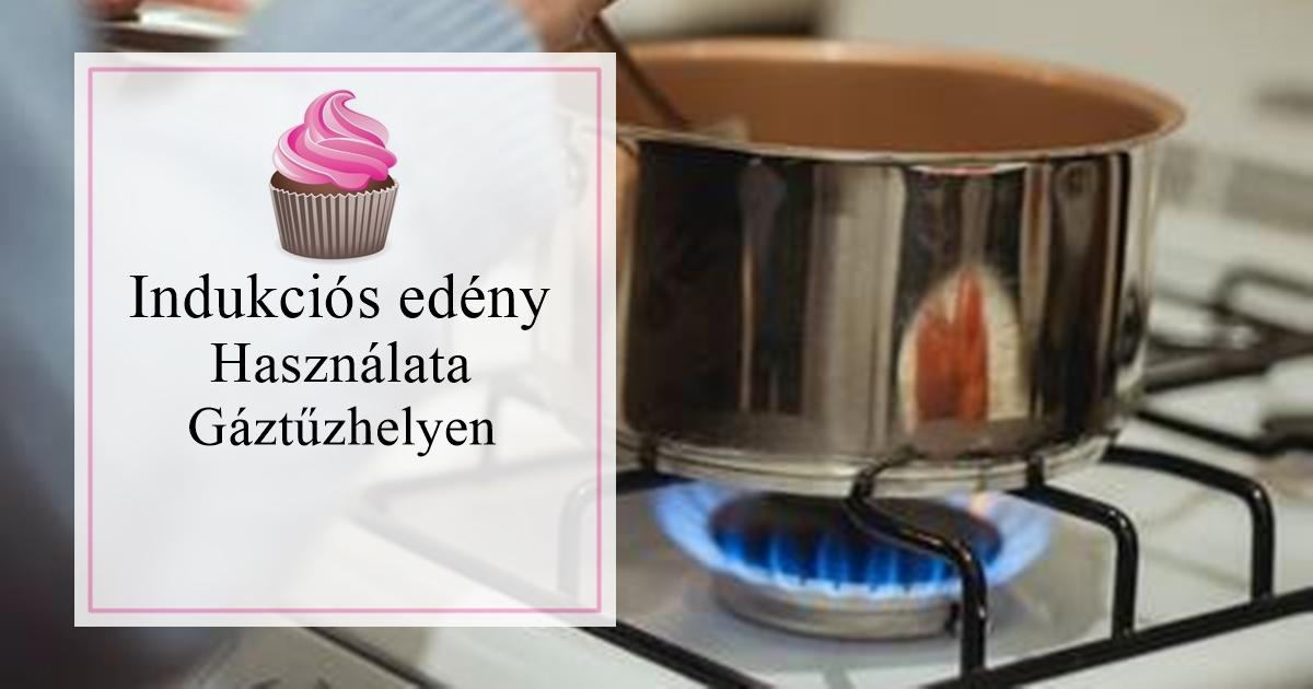 edény gáztűzhelyen