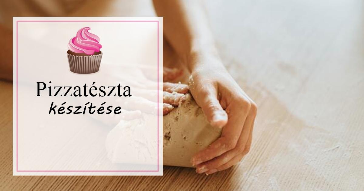 pizzatészta készítése