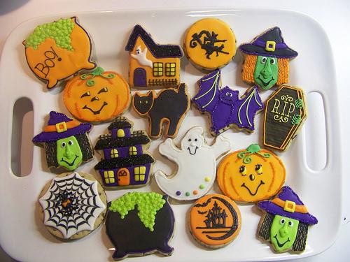 Halloween kekszek