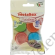 100 db színes Metaltex bonbon papír