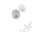 Kép 3/3 - Világos metál ezüst Fractal ehető csillámpor