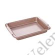 Kép 1/2 - 26*39 cm-es tapadásmentes magas peremű Tescoma Delícia Gold tepsi