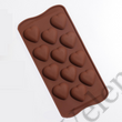 Kép 1/2 - 12 adagos 3D szív alakú szilikon bonbon forma