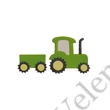 4 részes traktor fondant kiszúró