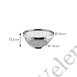 TESCOMA GrandCHEF 24 cm-es Konyhai szűrőkosár
