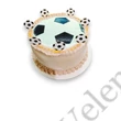 Focilabdás 12 db muffin díszítő