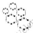 Kép 2/2 - 5 részes fém Metaltex virág alakú süti kiszúró készlet