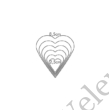 Kép 2/2 - 6 részes szív alakú sütikiszúró készlet Tescoma Delícia
