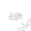 TESCOMA GrandCHEF 40*26 cm-es üveg sütőedény fedővel