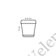 TESCOMA DELÍCIA 150 ml-es cukortartó 