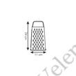 TESCOMA HANDY 24 cm-es 4 oldalú konyhai reszelő