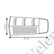TESCOMA HANDY 21 cm-es 6 oldalú konyhai reszelő