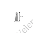TESCOMA VIRGO WOOD bors- és sóőrlő 18 cm