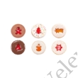 Kép 3/6 - 8 részes karácsonyi mini linzer készítő készlet karikán Tescoma Delicia