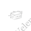 TESCOMA FRESHBOX 7,8 l-es mélyételtároló doboz