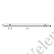 TESCOMA MONTI fali rúd 60 cm