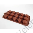 Lóhere alakú bonbon forma szilikon