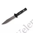 Kép 1/2 - Fekete műanyag nyelű konyhai kés védőtokkal