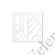 Geometrikus formák mintás torta stencil