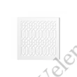 Geometrikus tapéta mintás torta stencil