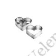 Kép 2/2 - Kis méretű szív alakú 2 részes linzer kiszúró Tescoma Delicia