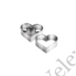 Kép 1/2 - Kis méretű szív alakú 2 részes linzer kiszúró Tescoma Delicia