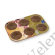 Korkmaz 6 adagos tapadásmentes muffin sütőforma