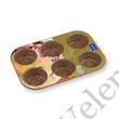 Kép 1/3 - Korkmaz 6 adagos tapadásmentes muffin sütőforma