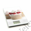 Kép 1/3 - Málnás muffin mintás digitális konyhai mérleg