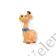 Mini zsiráf műanyag tortadísz szülinapi tortára (2 színben)