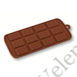 Kép 2/2 - Szilikon mini táblás csoki forma