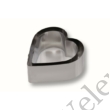 Kép 2/2 - Szív alakú rozsdamentes 2 részes tálaló gyűrű