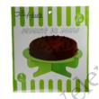Kép 3/3 - Zöld fehér pöttyös karton torta állvány