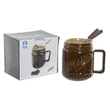 FONDUE SZETT 4DB-OS PORC. 14X10,5X15,5CM 200ML