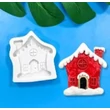 Házikó szilikon fondant formázó