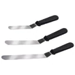 Alpina hajlított spatula készlet – 3 részes, tortadíszítéshez