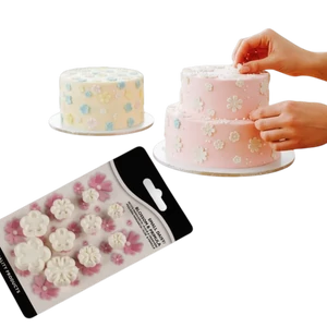 Virágkészítő Fondant Kiszúró Szett – Apró és Finom Dekorációkhoz