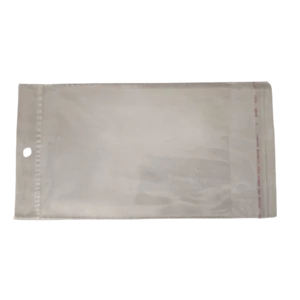 14*20 cm-es celofán tasak akasztóval 100 db