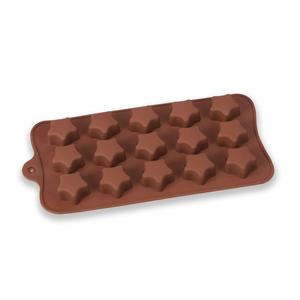 15 adagos csillag alakú szilikon bonbon forma
