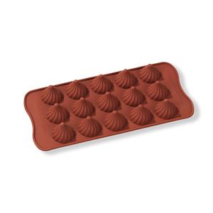 15 adagos habcsók alakú szilikon bonbon forma