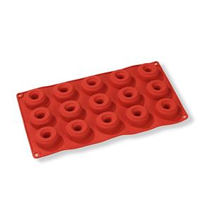 15 adagos minifánk szilikon sütőforma