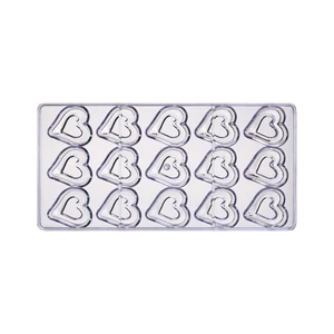 ÖNTŐFORMA, MŰA., BONBONHOZ, 15 SZÍV FORMA