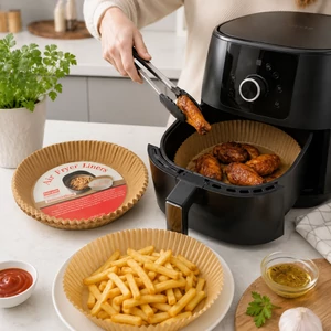 16 cm-es air fryer sütőpapír 50 db