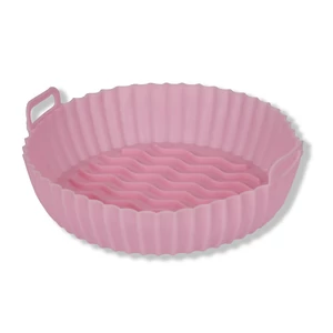 18 cm-es kerek szilikon air fryer sütőforma