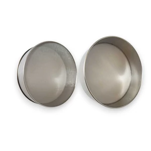 20 cm-es fém lisztszita