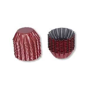 Mini Kosárka Sütőforma - 20 db Tapadásmentes Tökéletes Süteményekhez