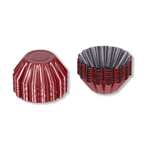 20 db normál méretű kosárka sütőforma tapadásmentes