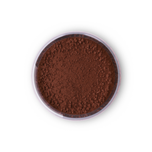 Étcsokoládé barna Fractal ételfesték por felületi festéshez E171-mentes