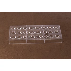 21 adagos félgömb alakú polikarbonát bonbon forma