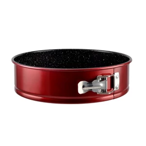 26 cm-es tapadásmentes kapcsos tortaforma Perfect Home Metal Red Line
